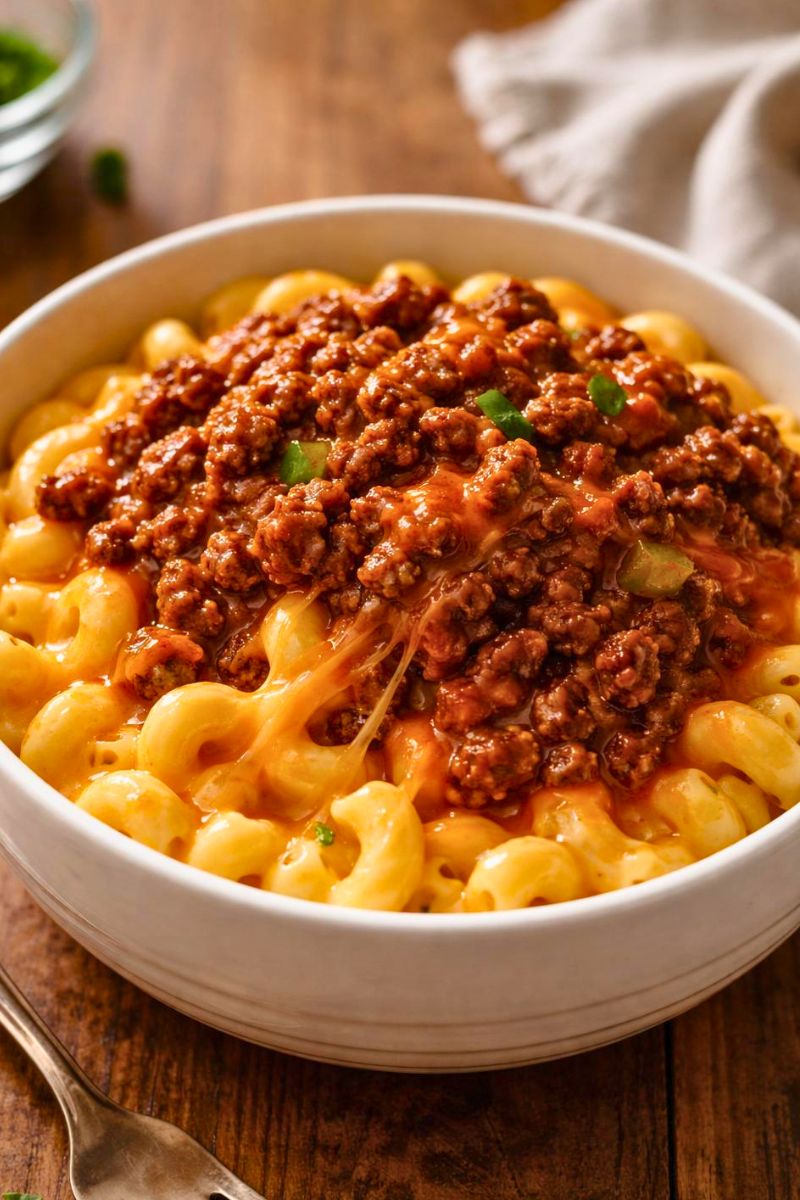 Pioneer Woman Sloppy Joes Mac and Cheese Recipe