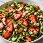 Strawberry Feta Salad with Balsamic Glaze Recipe