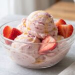 Strawberry Greek Frozen Yogurt Recipe