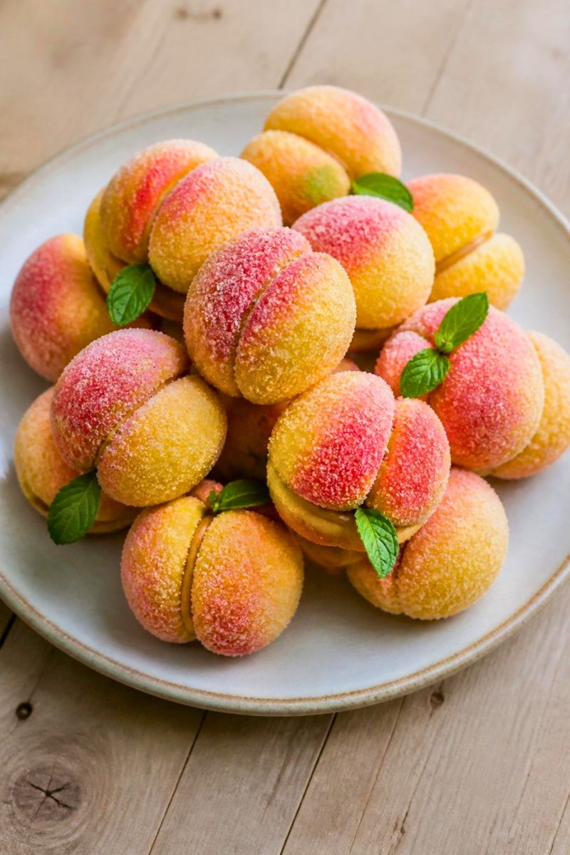 Sweet Italian Peach Cookies Recipe