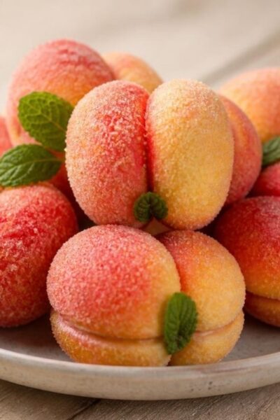 Sweet Italian Peach Cookies Recipe