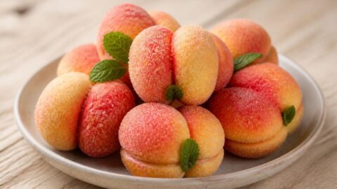 Sweet Italian Peach Cookies Recipe