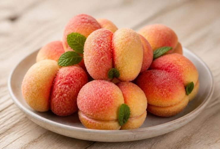 Sweet Italian Peach Cookies Recipe