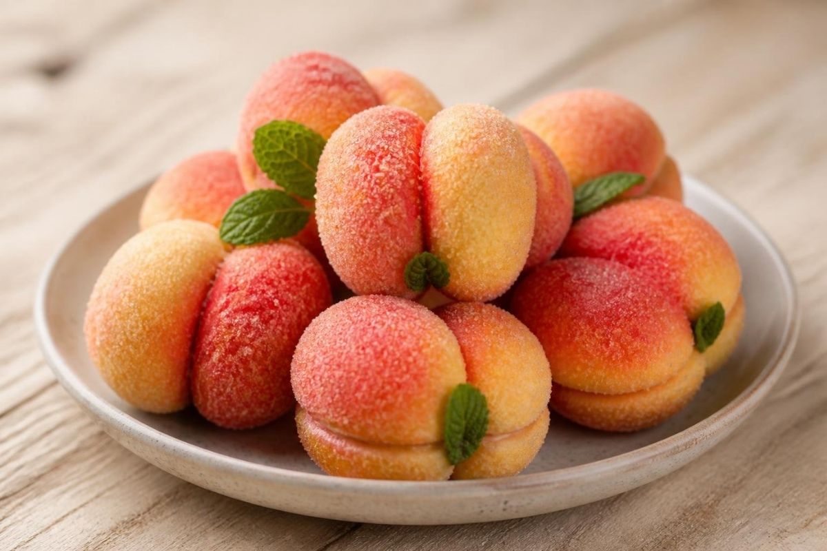 Sweet Italian Peach Cookies Recipe